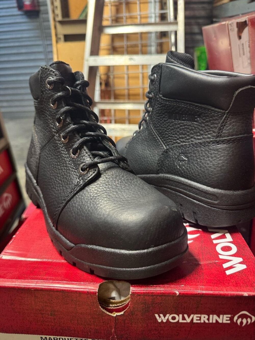 Wolverine Men's Steel Toe Work Boots Size 7 Extra Wide - New in Box